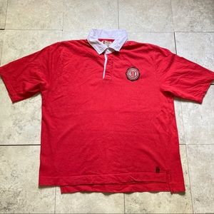 Vintage Izod Collegiate 975 Short Sleeve Polo Rugby Shirt NC State University